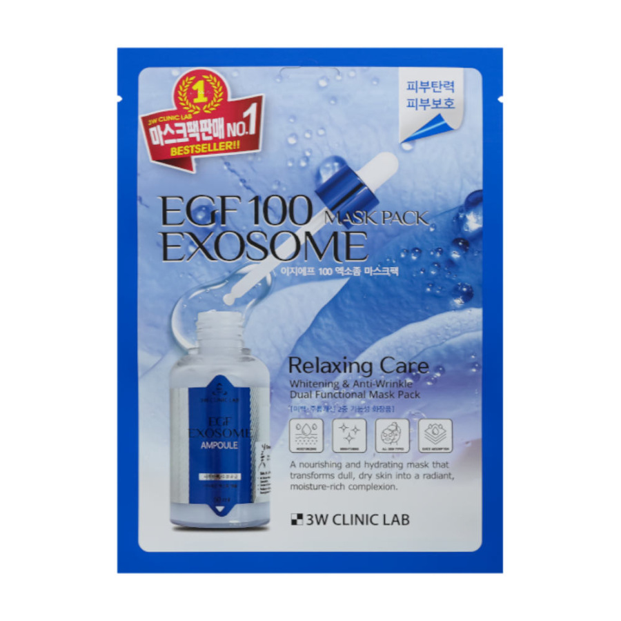 3W CLINIC LAB EGF 100 Exosome Mask