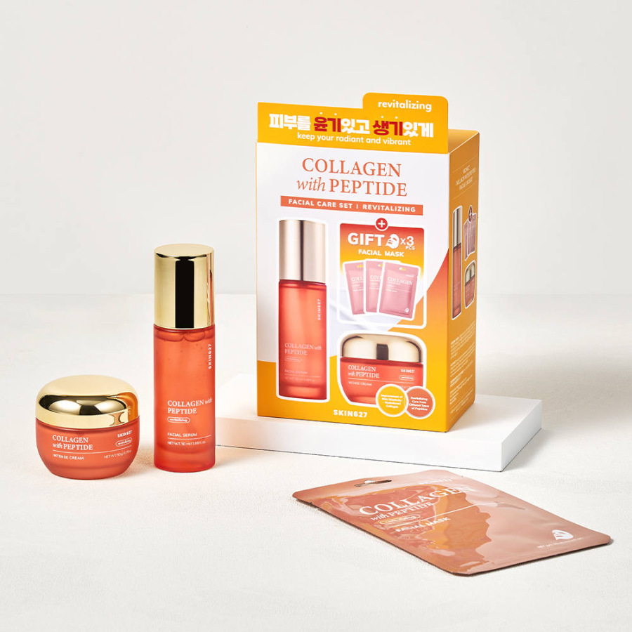 SKIN627 COLLAGEN with PEPTIDE Facial Care Set