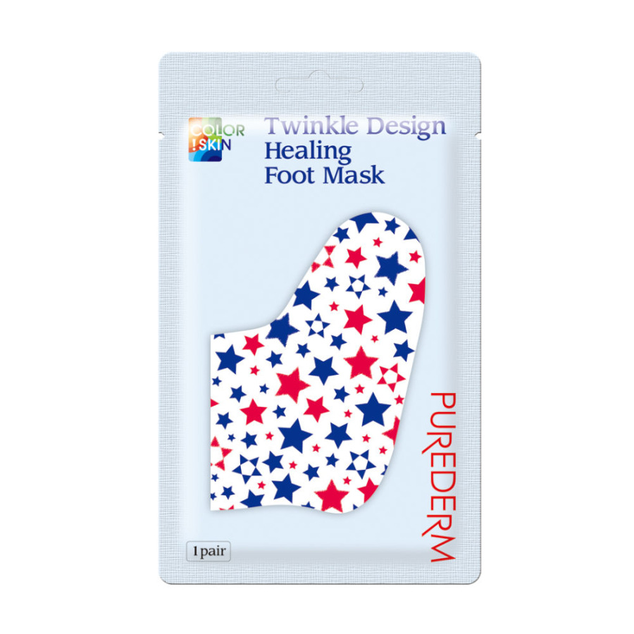 PUREDERM TWINKLE Healing Foot Mask
