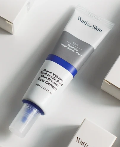 WATI FOR SKIN Super Volume Hyaluronic Acid Skin Booster Eye Cream, 30ml