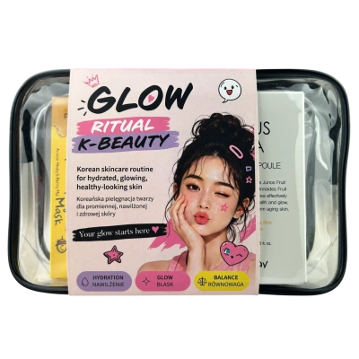 FARMSTAY GLOW RITUAL K-BEAUTY SET – kórejská darčeková sada pre žiarivú pleť a hebké pery