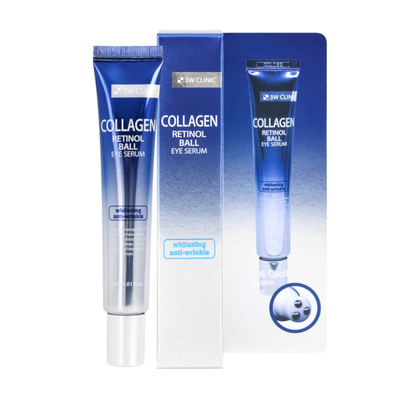 3W CLINIC Collagen Retinol Ball Eye Serum, 30 ml 3