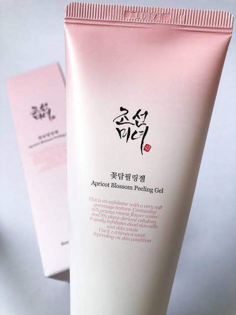 BEAUTY OF JOSEON Marhuľový gélový peeling Apricot Blossom Peeling Gel, 100 ml