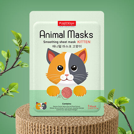 PUREDERM Animal Mask Kitten 1