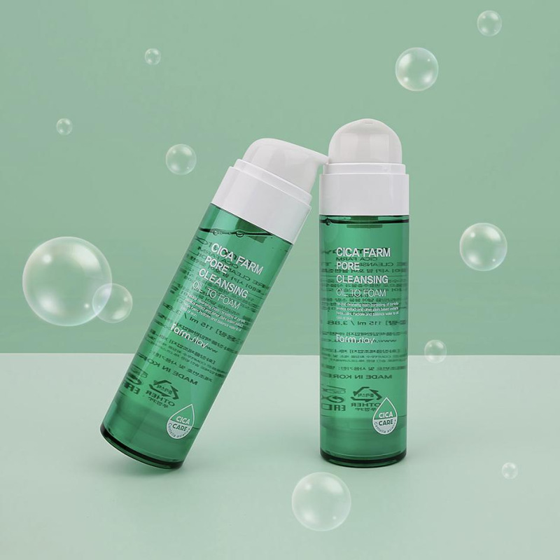 FARMSTAY CICA FARM Pore Cleansing OIL TO Foam, 115 ml 1