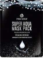 Pax Moly sheet mask with moisturizing and elasticity Super Aqua 25ml