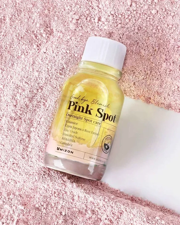 MIZON Good Bye Blemish Pink Spot – lokálne nočné ošetrenie akné 2