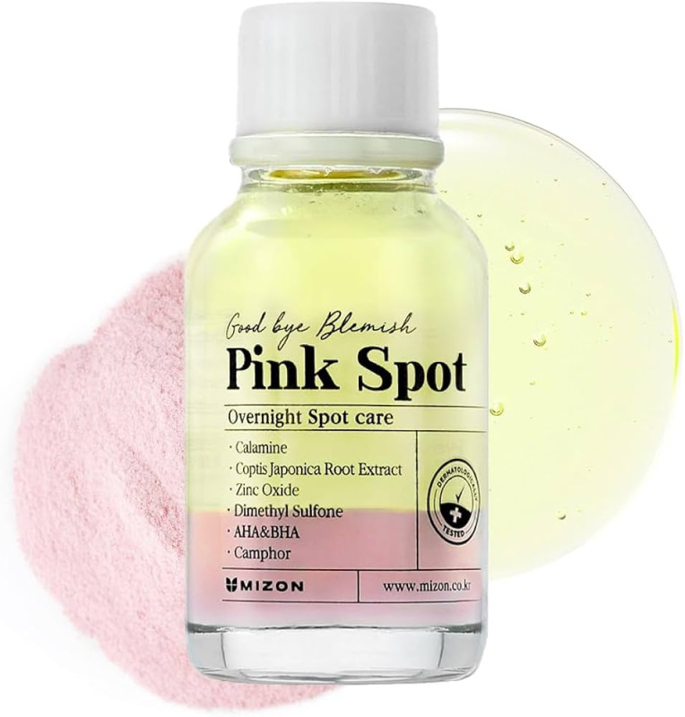 MIZON Good Bye Blemish Pink Spot – lokálne nočné ošetrenie akné 1