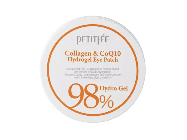 PETITFÉE Collagen & CoQ10 Hydrogel Eye Patch, 84 g / 60 pcs