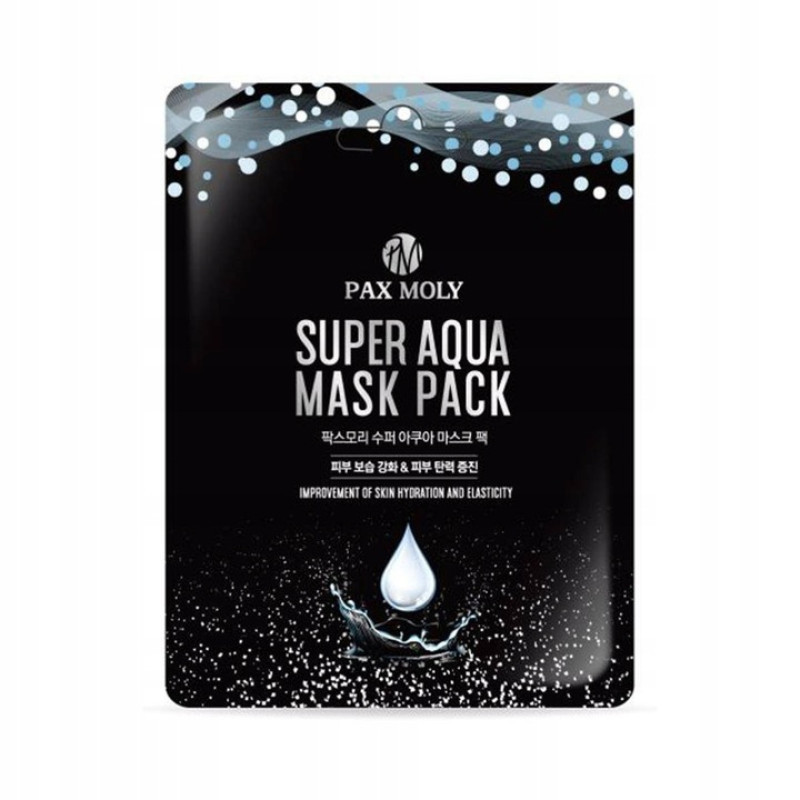 Pax Moly sheet mask with moisturizing and elasticity Super Aqua 25ml