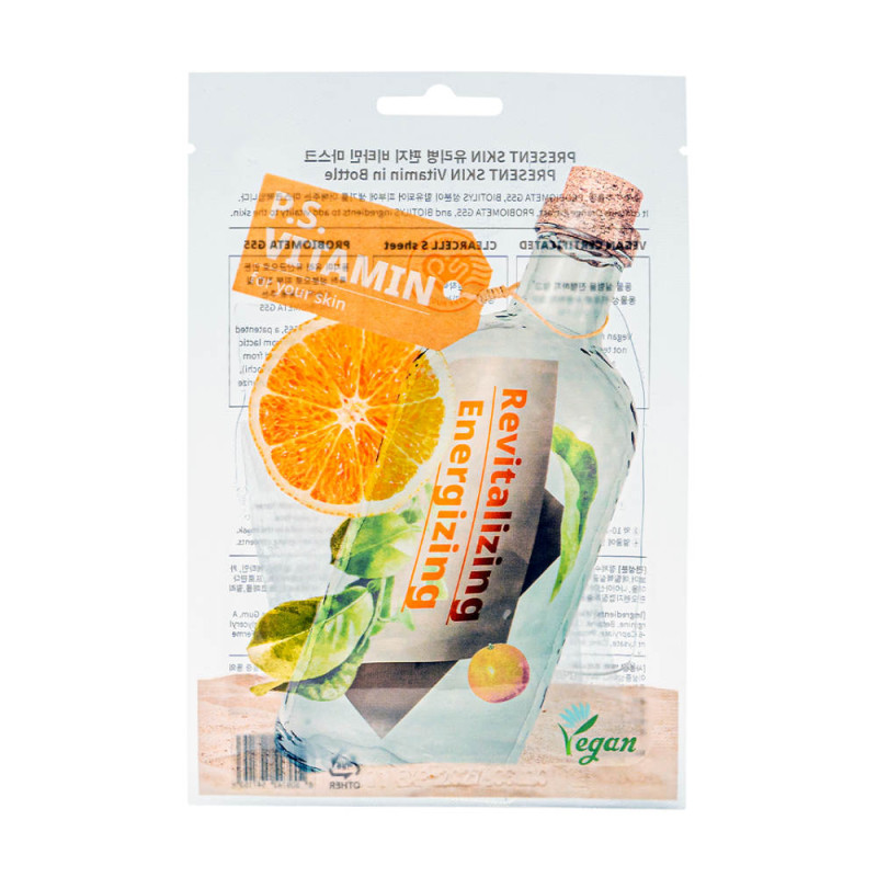 PRESENT SKIN Vitamin in bottle Mask, 25 ml