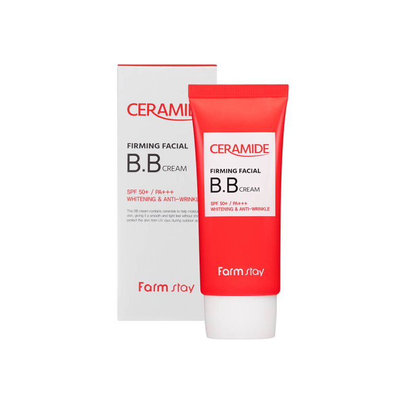 FARMSTAY CERAMIDE Firming Facial BB CREAM, 50 g 5
