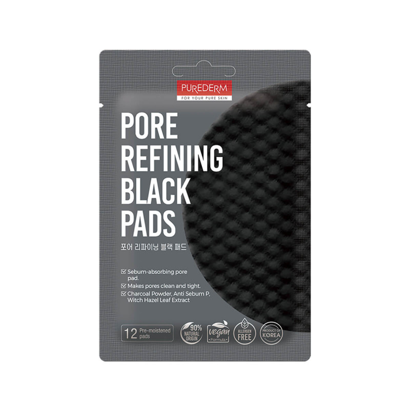 PUREDERM Pore Refining Black Pads