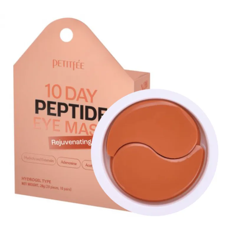 PETITFÉE 10 Day Peptide Eye Mask Rejuvenating, 20 ks