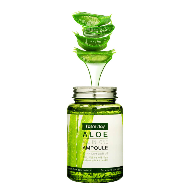 FARMSTAY ALOE ALL-IN ONE AMPOULE, 250 ml