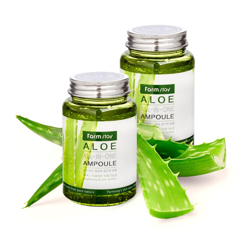 FARMSTAY ALOE ALL-IN ONE AMPOULE, 250 ml 1