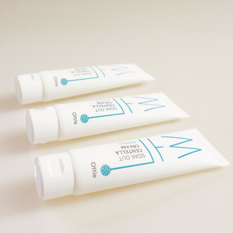 Ottie Soak out Centella Cream, 50ml 3