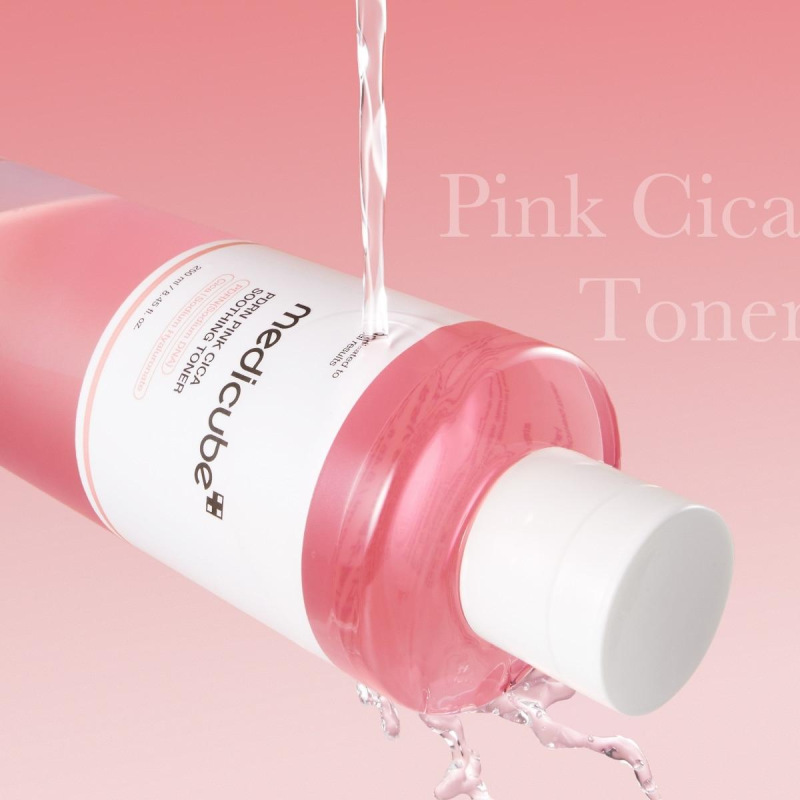 MEDICUBE PDRN Pink Cica Soothing Toner, 250ml 4