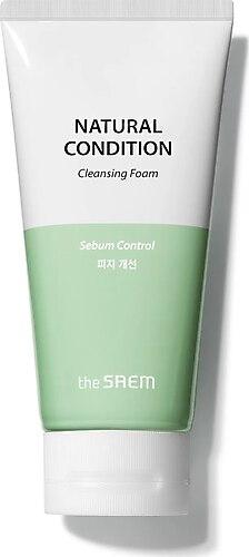 THE SAEM Čistiaca pena s mätou priepornou Natural Condition Cleansing Foam Sebum Control