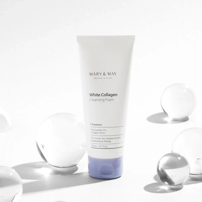 MARY&MAY White Collagen Cleansing Foam 150ml 1