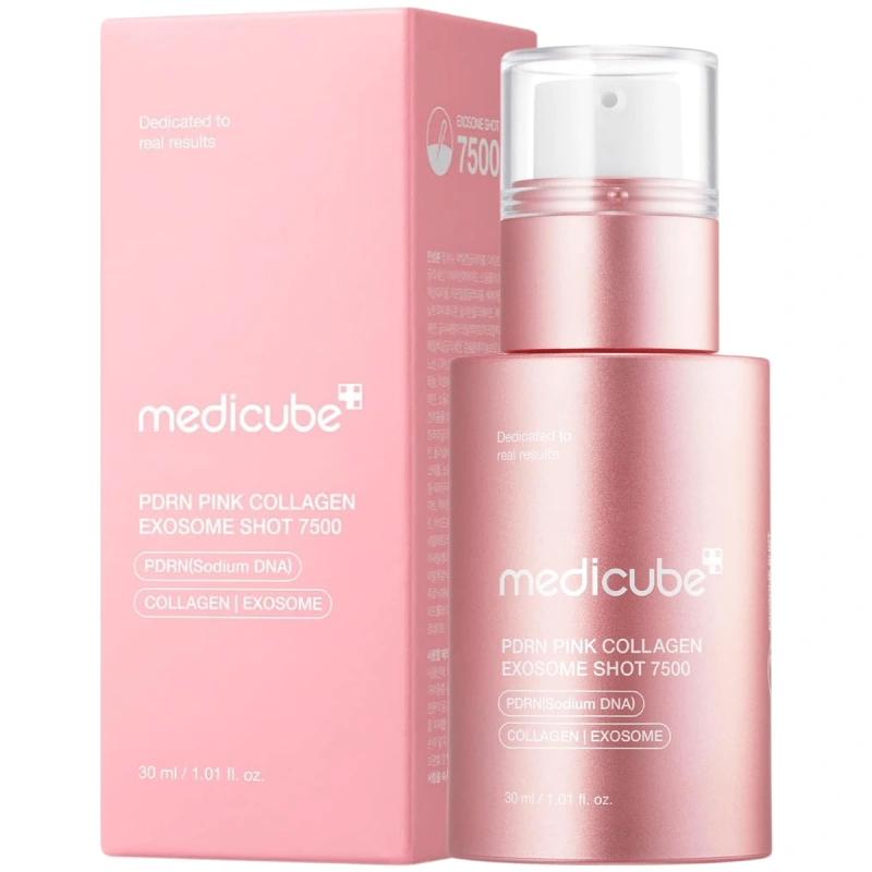 MEDICUBE PDRN Pink Collagen Exosome Shot Serum 7500