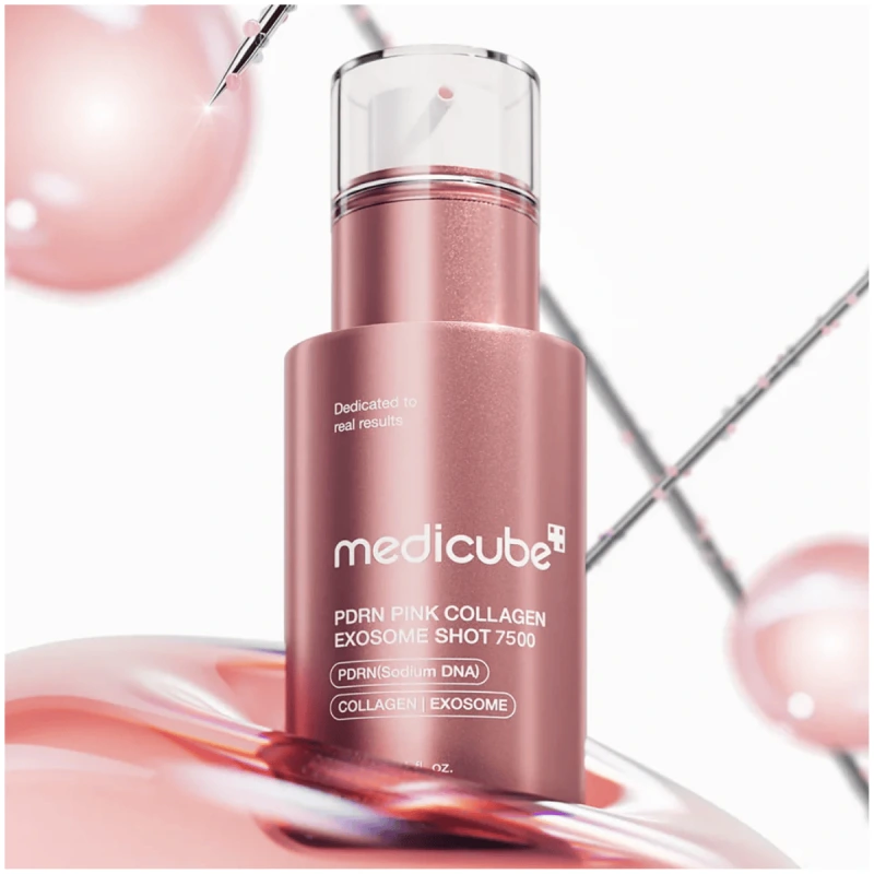 MEDICUBE PDRN Pink Collagen Exosome Shot Serum 7500 1