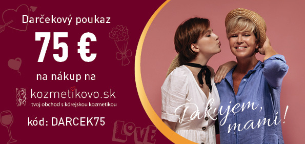Darčekový poukaz v hodnote 75€