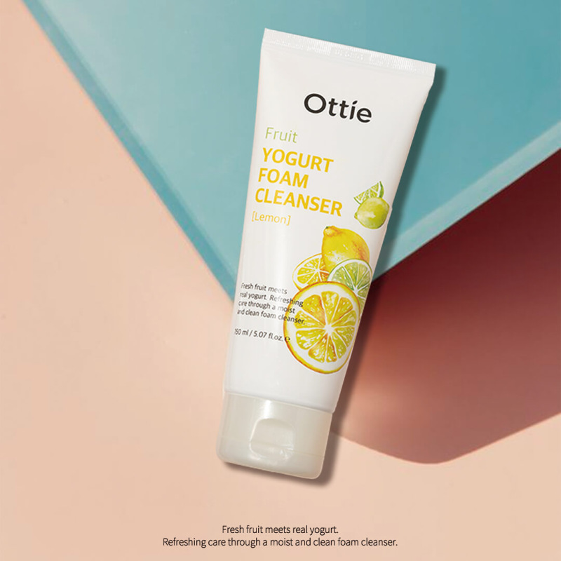OTTIE Fruit Yogurt Foam Cleanser Lemon, 150ml 2