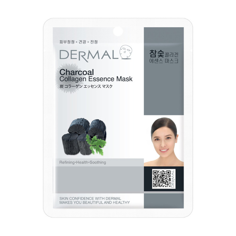DERMAL Charcoal Collagen Essence Mask