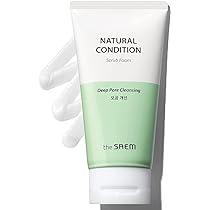 THE SAEM Čistiaca pena s mätou priepornou Natural Condition Cleansing Foam Sebum Control