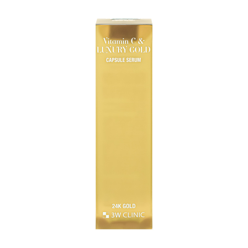 3W CLINIC Vitamin C & Luxury Gold Capsule Serum - kapsulové sérum s vitamínom C a zlatom 2