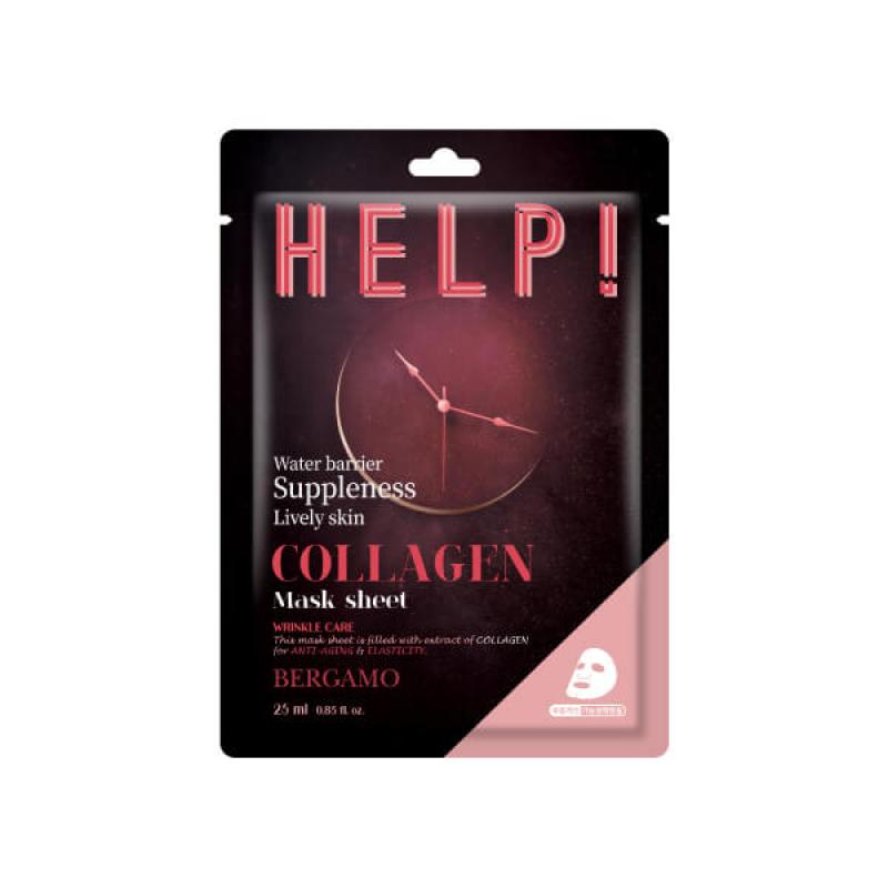 BERGAMO HELP Collagen Mask, 25 ml