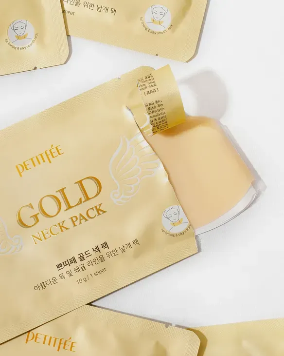 PETITFÉE Gold Neck Pack, 5 ks