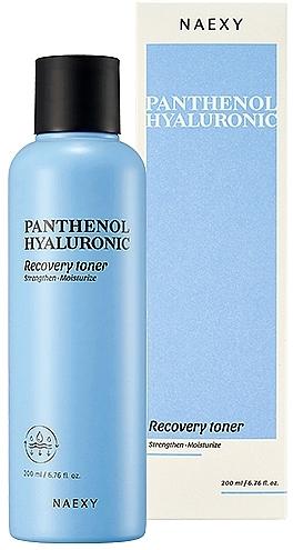 NAEXY Panthenol Hyaluronic Recovery Toner, 200 ml 1