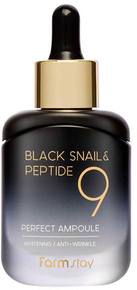 FARMSTAY Omladzujúce sérum Black Snail & Peptide 9 Perfect Ampoule 35 ml