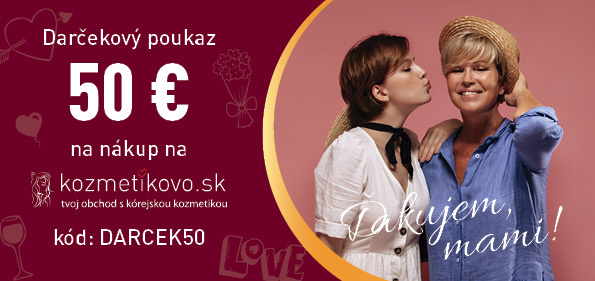 Darčekový poukaz v hodnote 50€