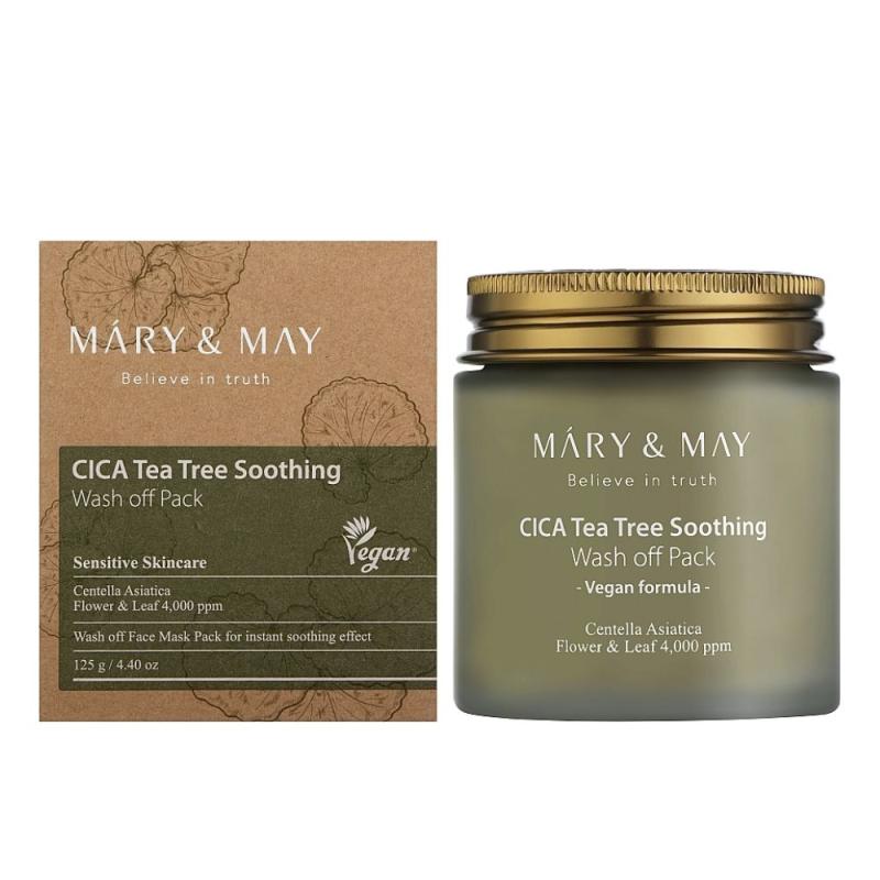 Mary&May CICA TeaTree Soothing Wash off Pack 125g