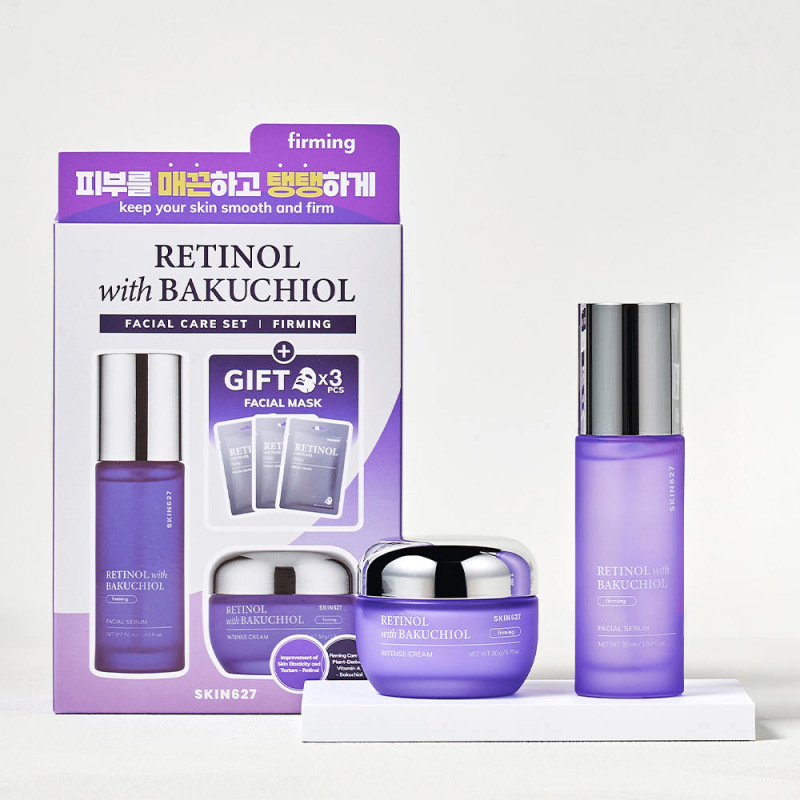 SKIN627 RETINOL with BAKUCHIOL Facial Care Set 2