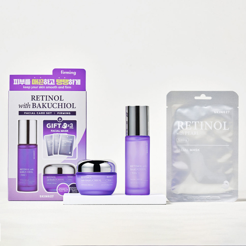 SKIN627 RETINOL with BAKUCHIOL Facial Care Set 1