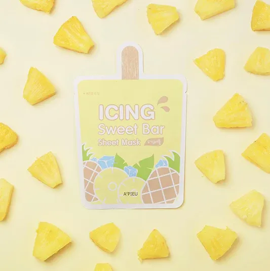 A'PIEU Textilná maska na tvár Icing Sweet Bar Sheet Mask Pineapple