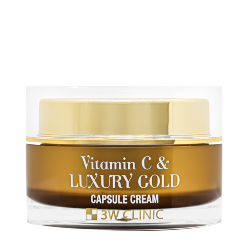 3W CLINIC Vitamin C & Luxury Gold Capsule Cream 1