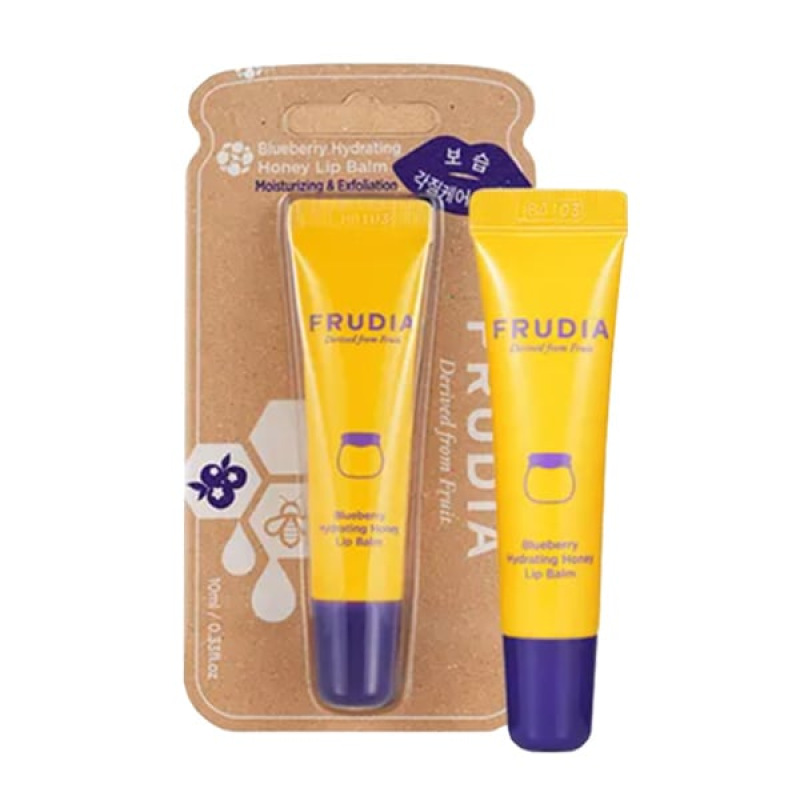 FRUDIA Blueberry Hydrating Honey Lip Balm(Tube) 1