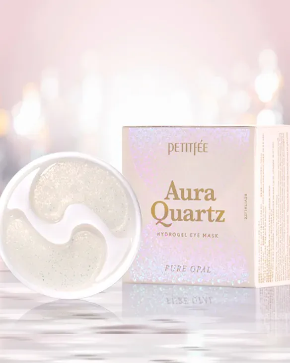 Petitfee - Aura Quartz Hydrogel Eye Mask Pure Opal