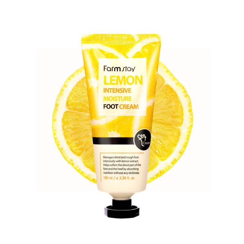 FARMSTAY LEMON Intensive Moisture Foot Cream