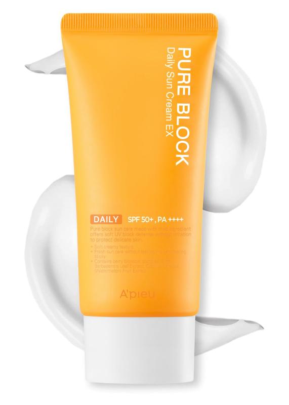 A'PIEU Pure Block Daily Sun Cream Ex SPF50+