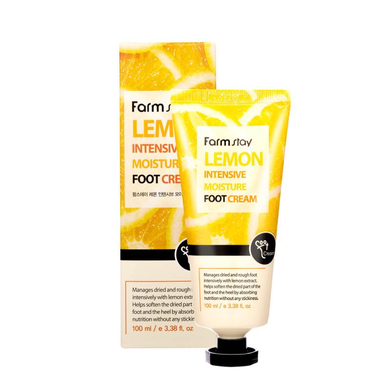 FARMSTAY LEMON Intensive Moisture Foot Cream