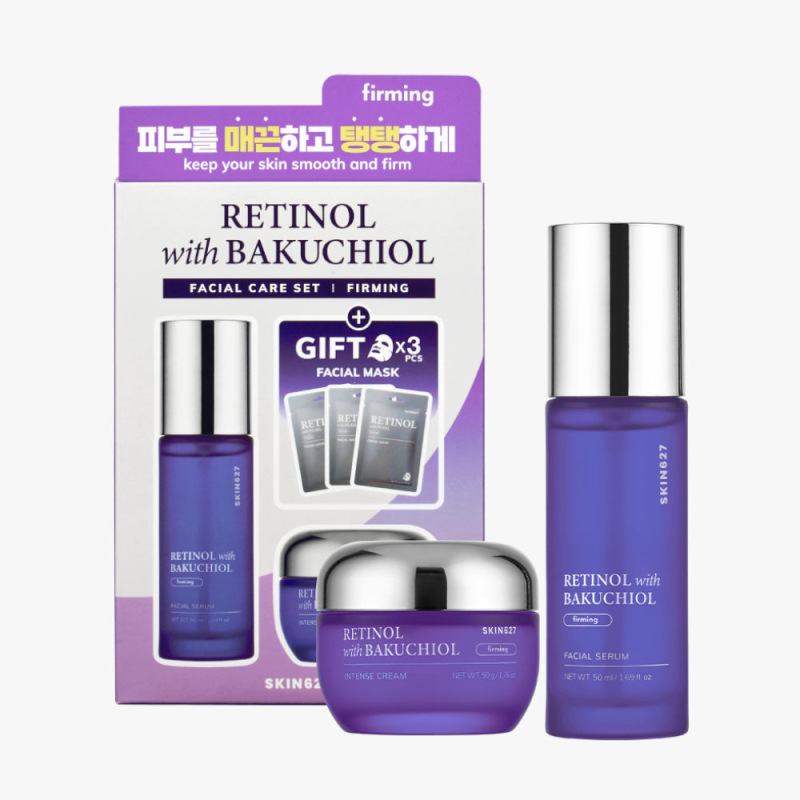 SKIN627 RETINOL with BAKUCHIOL Facial Care Set 3