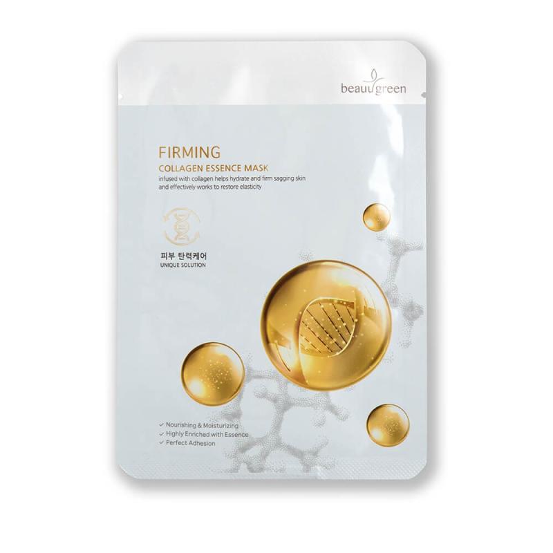 BEAUUGREEN PREMIUM FIRMING COLLAGEN Essence Mask, 23 g