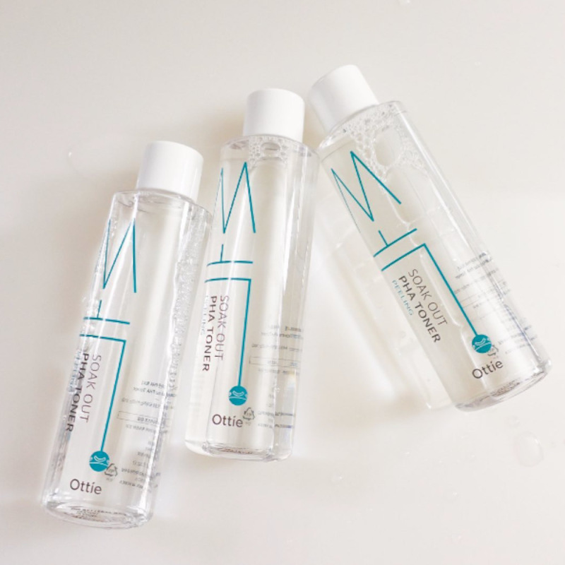 Ottie Soak out PHA Toner, 210 ml 3