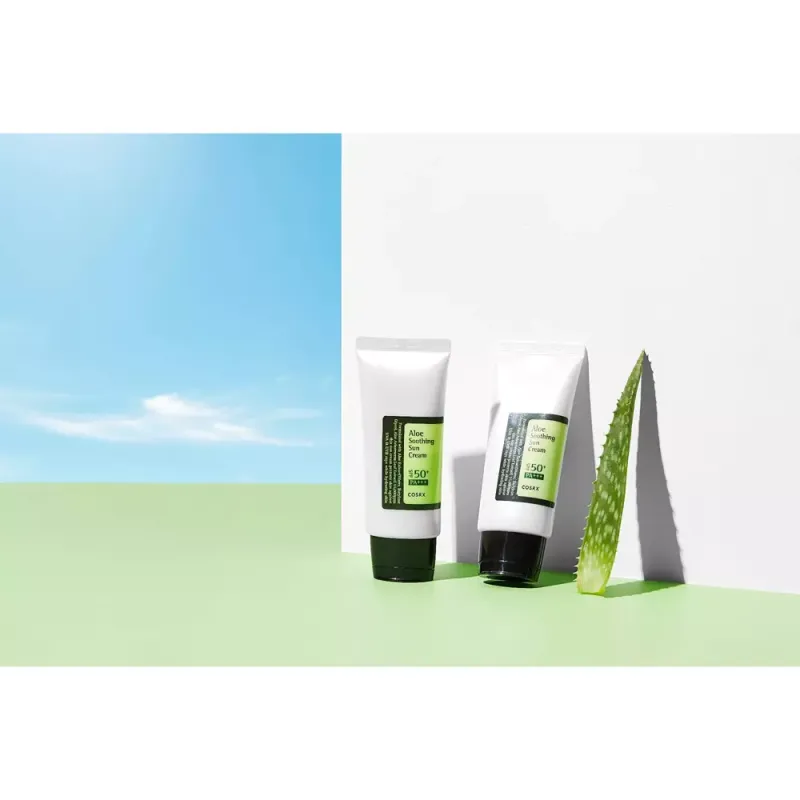 COSRX Hydratačný opaľovací krém Aloe Soothing Sun Cream SPF 50+/PA+++